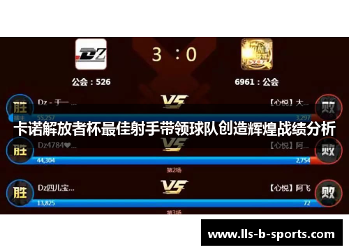 卡诺解放者杯最佳射手带领球队创造辉煌战绩分析